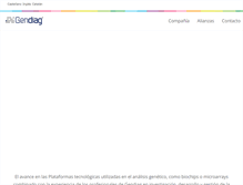 Tablet Screenshot of gendiag.com